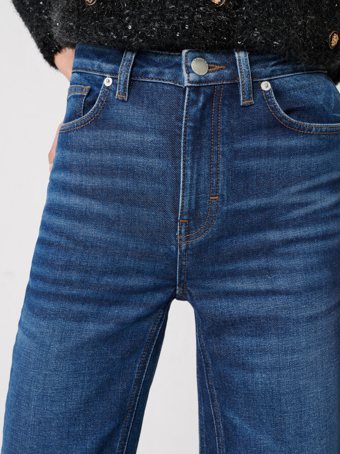 220PAMIER High-waisted wide-leg jeans - staff private sale 0421 - Maje.com
