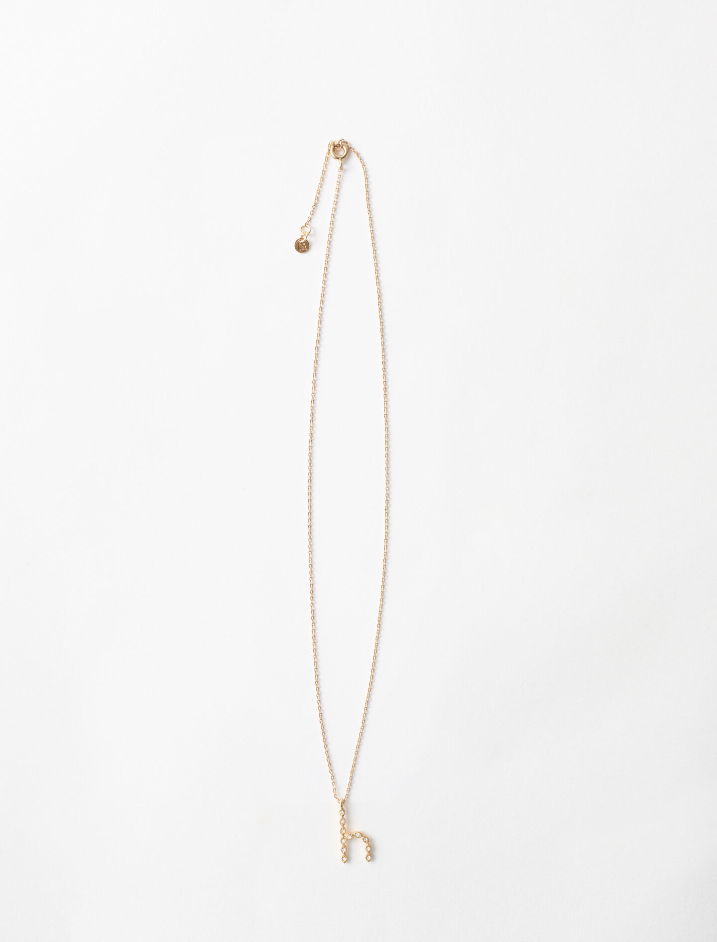 Maje online alphabet necklace