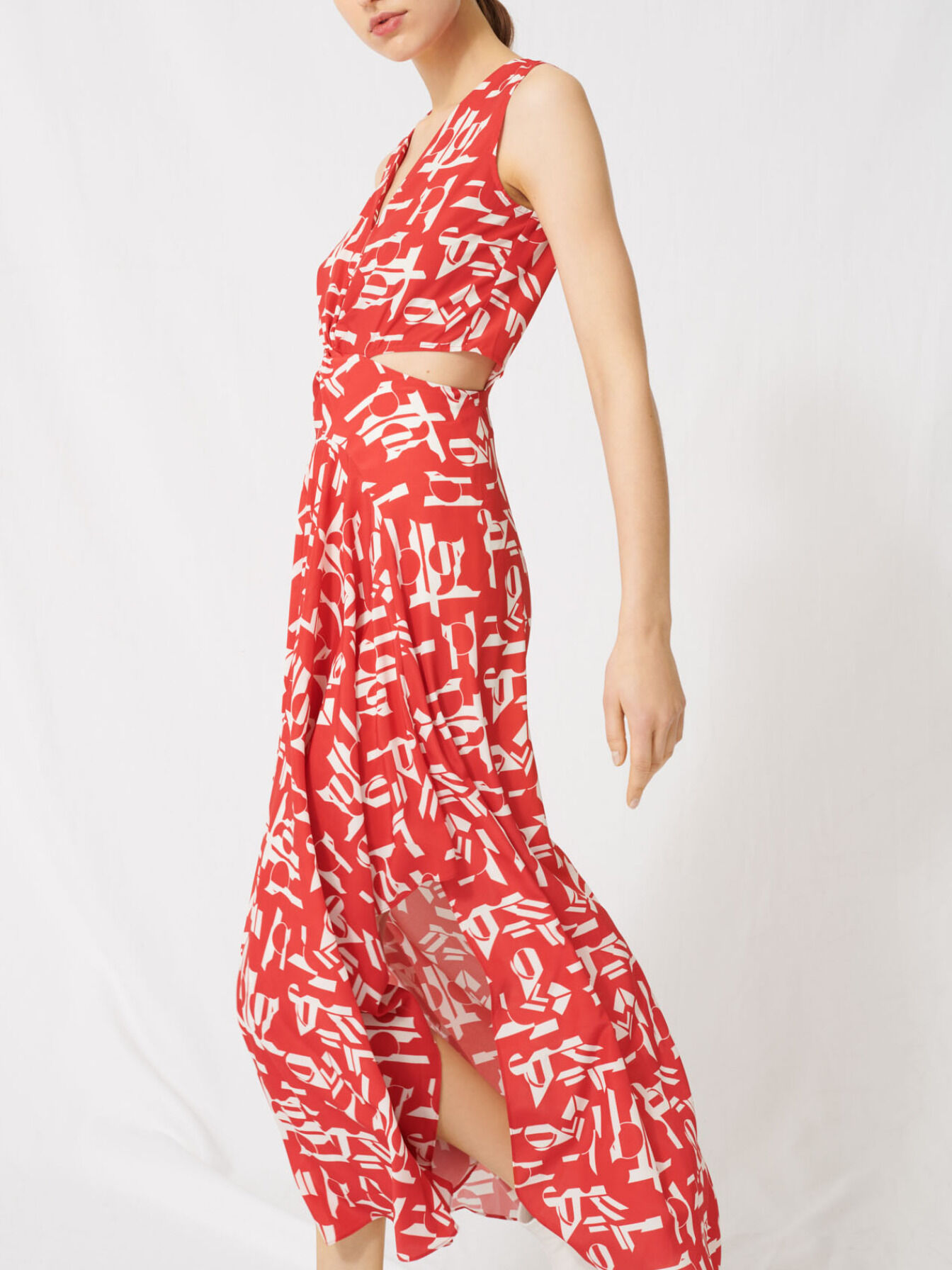 ch red dress