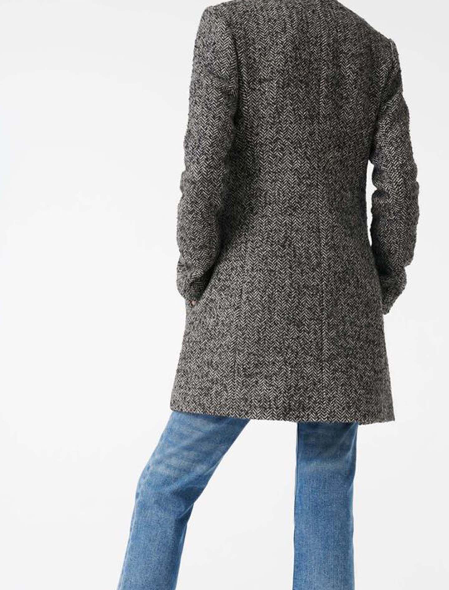 Maje herringbone coat store