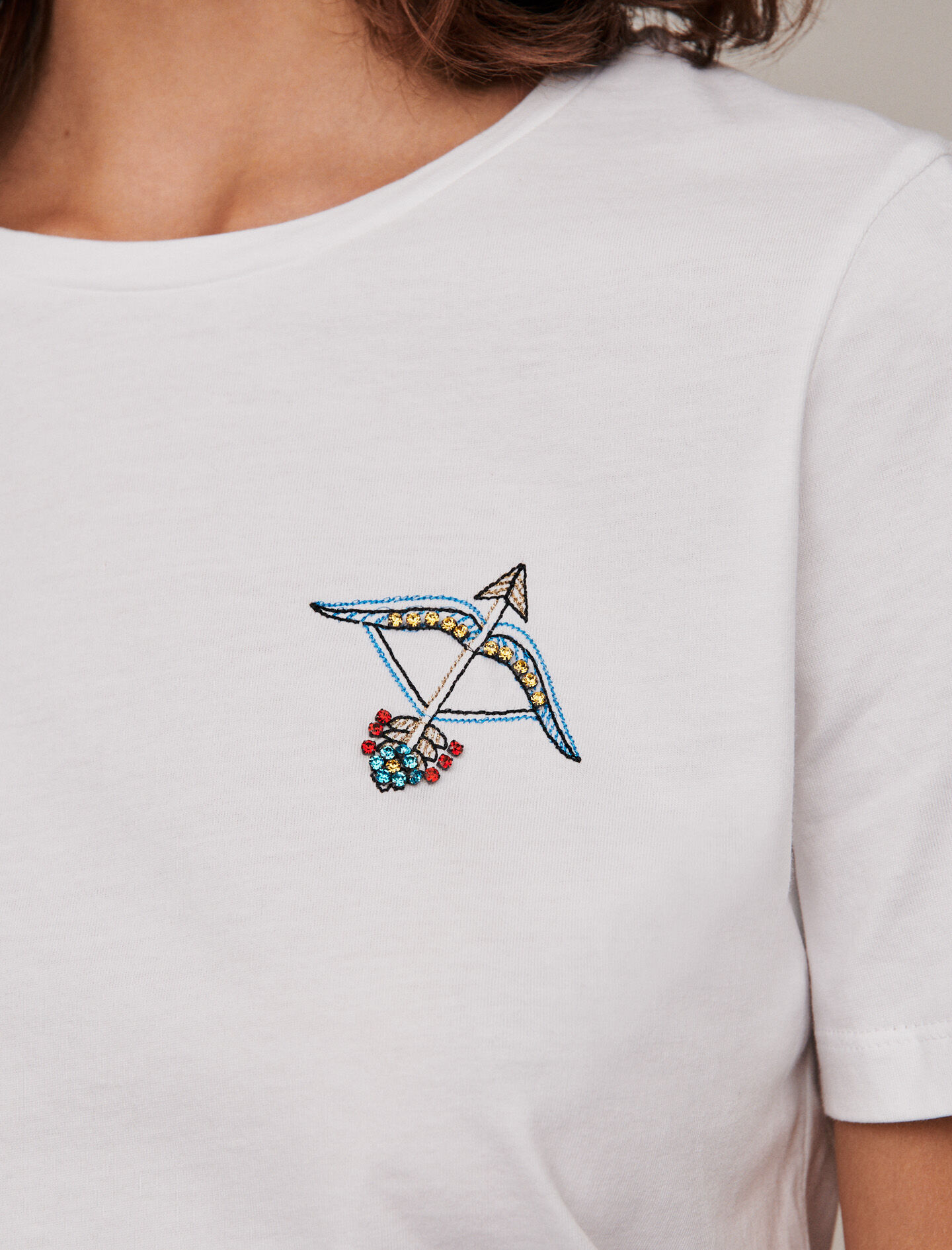 Maje t shirt astro best sale