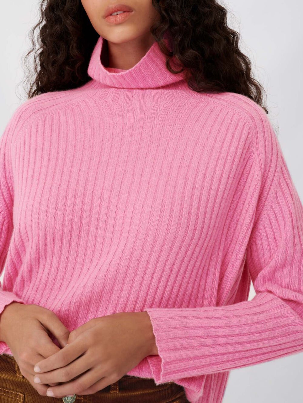 120MADINETTE High neck cashmere sweater - All the collection - Maje.com