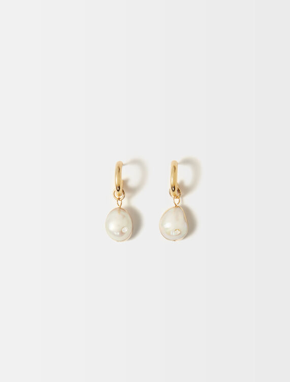Cultured pearl earrings - Earrings - MAJE