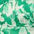Ecru/green floral print