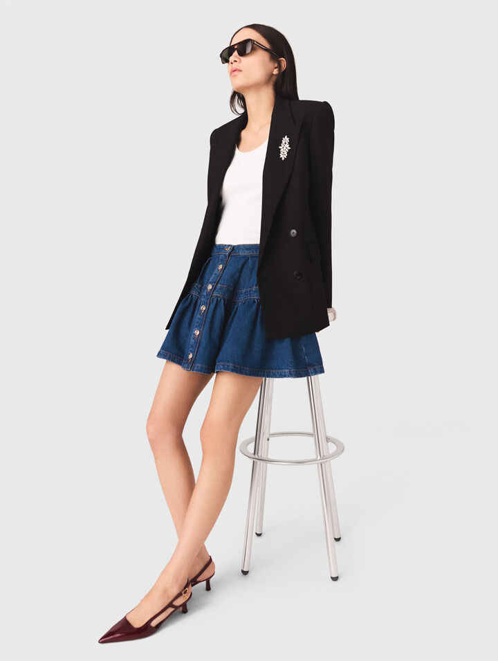 Double-breasted jacket