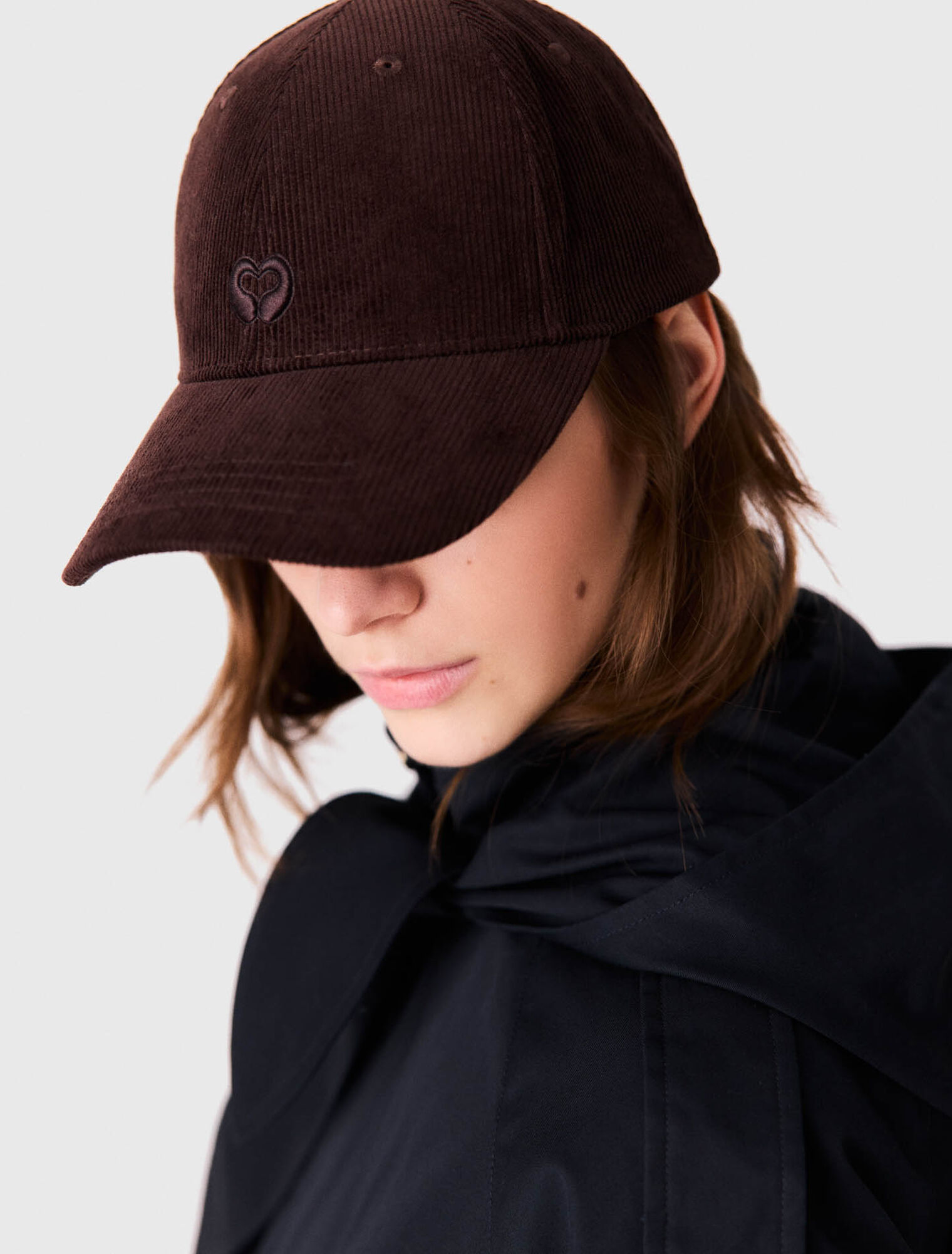 Corduroy cap
