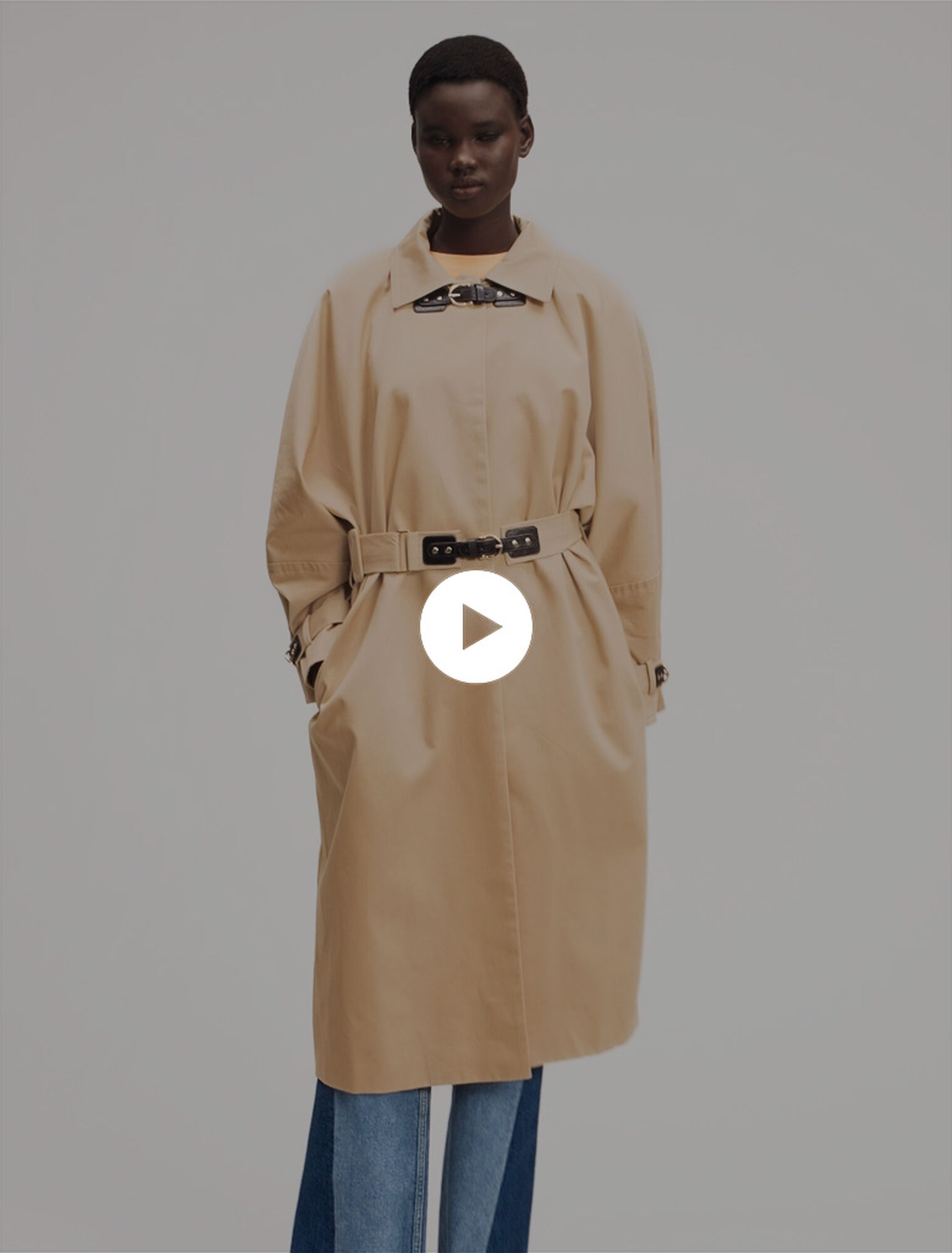 Long trench coat