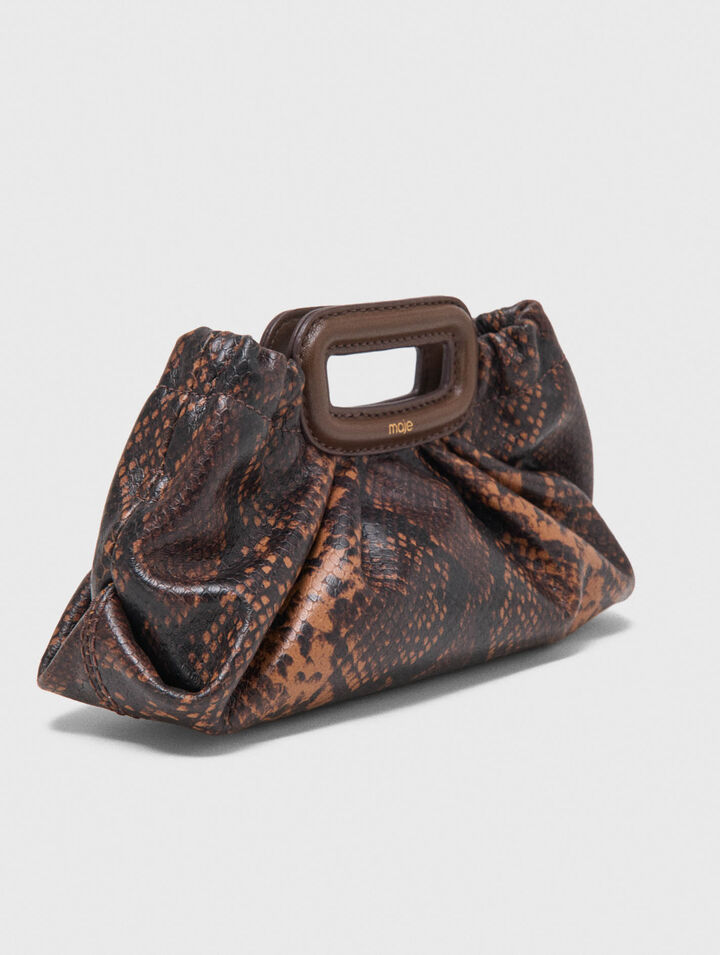 Milpli mini embossed leather