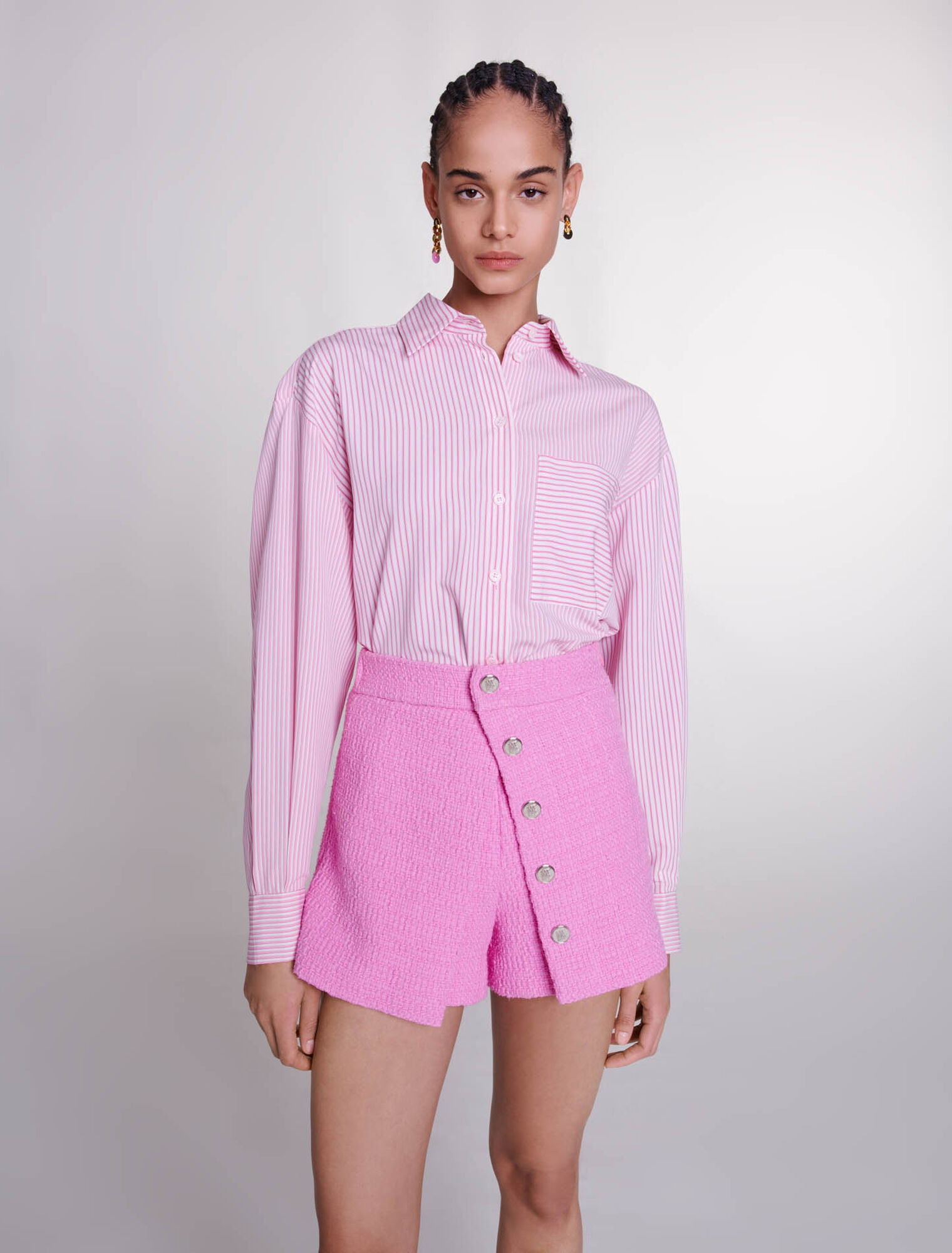 Long stripy shirt