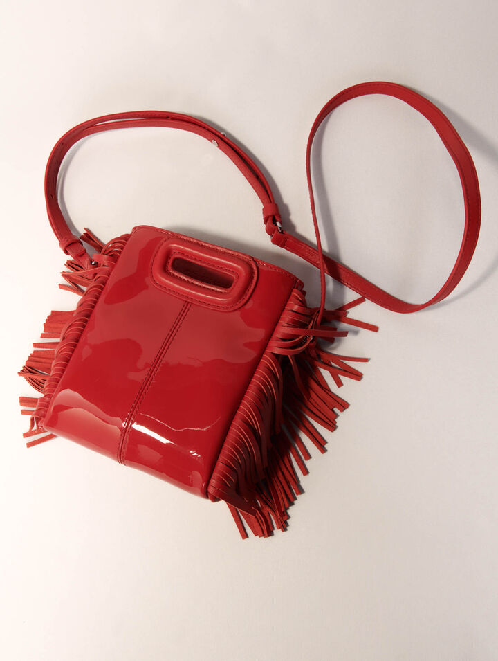 Patent leather M Mini bag