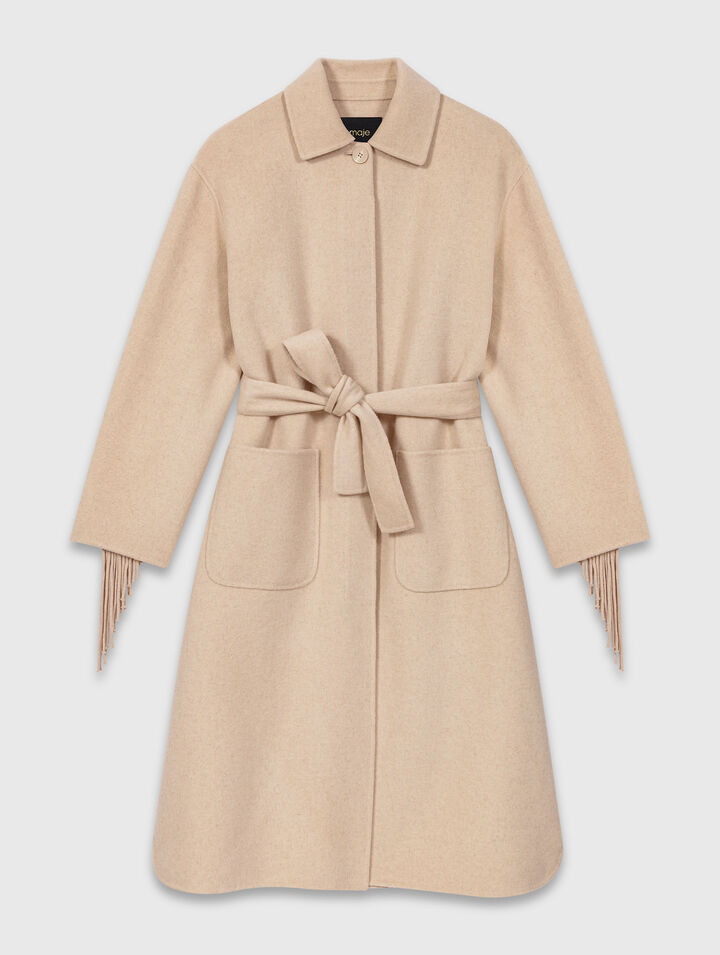 Long wool coat