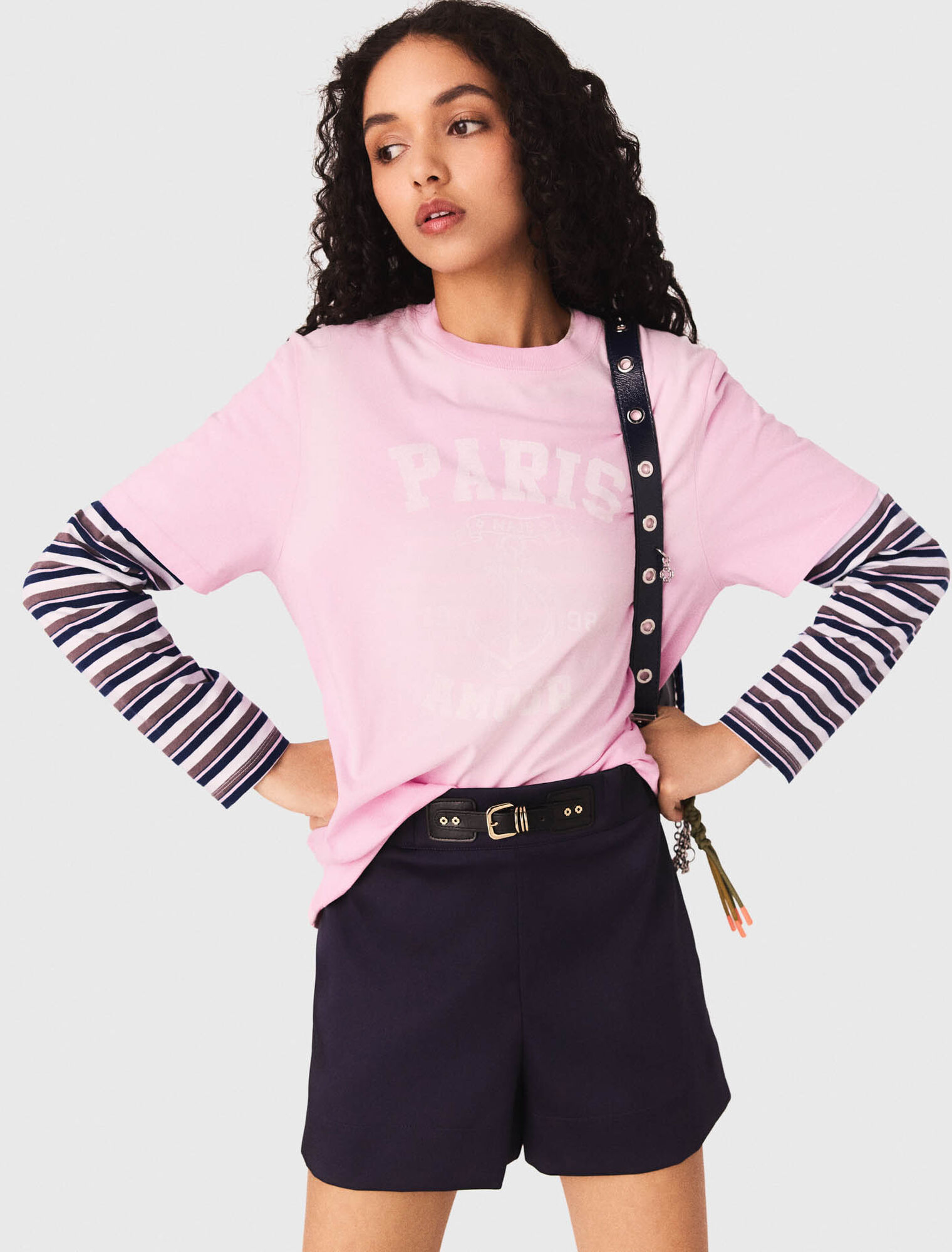 Nautical print T-shirt