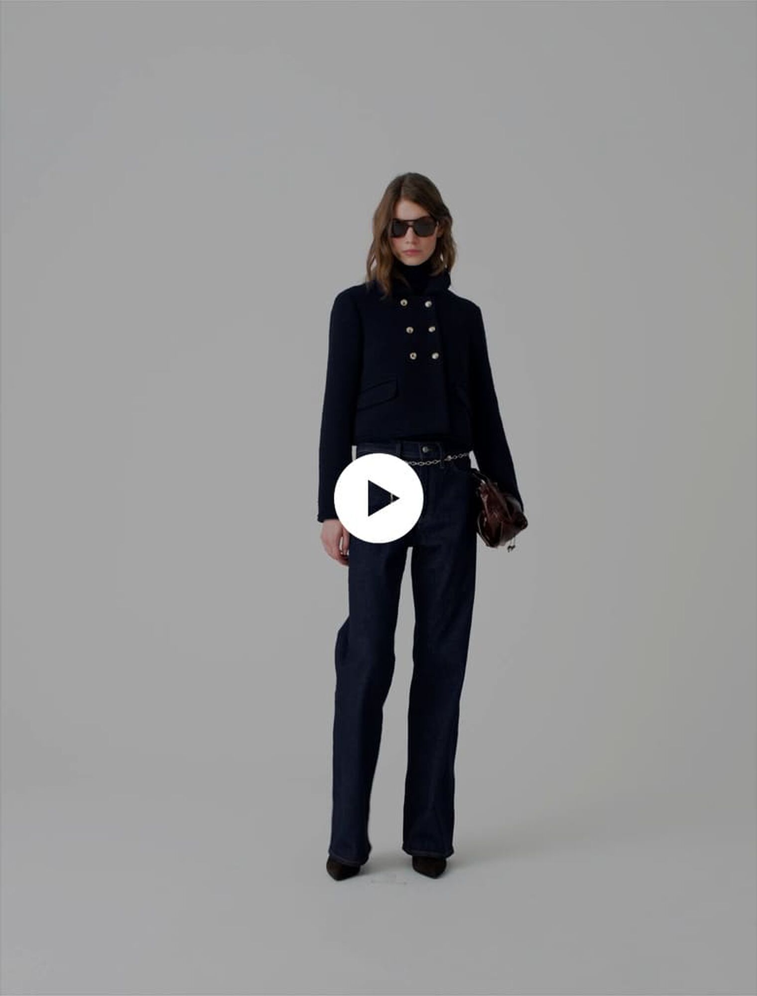 Short tweed jacket