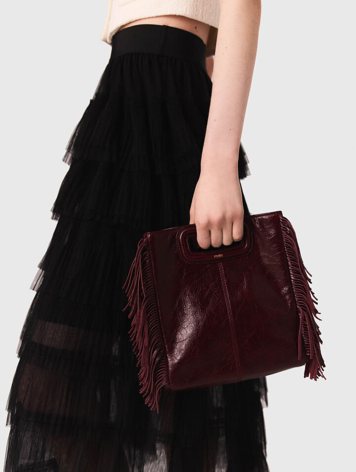 Tulle midi skirt