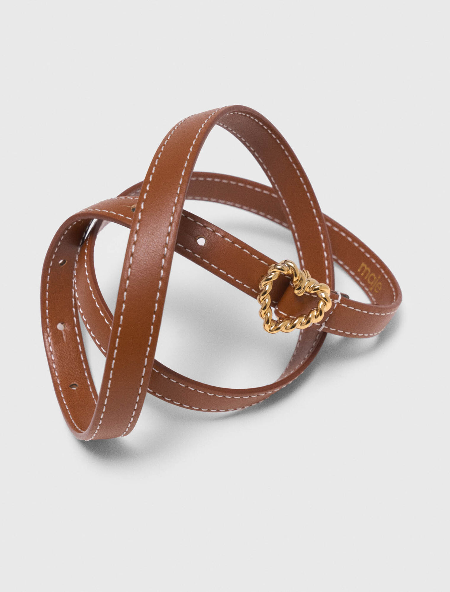 Slim heart belt