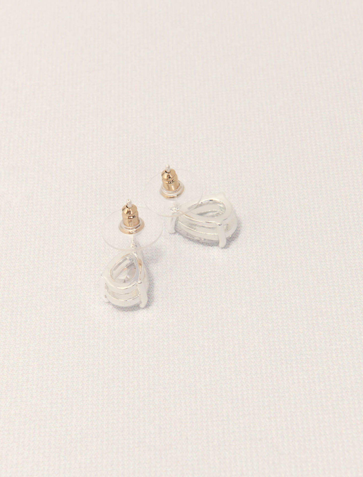 Small rhinestone earrings