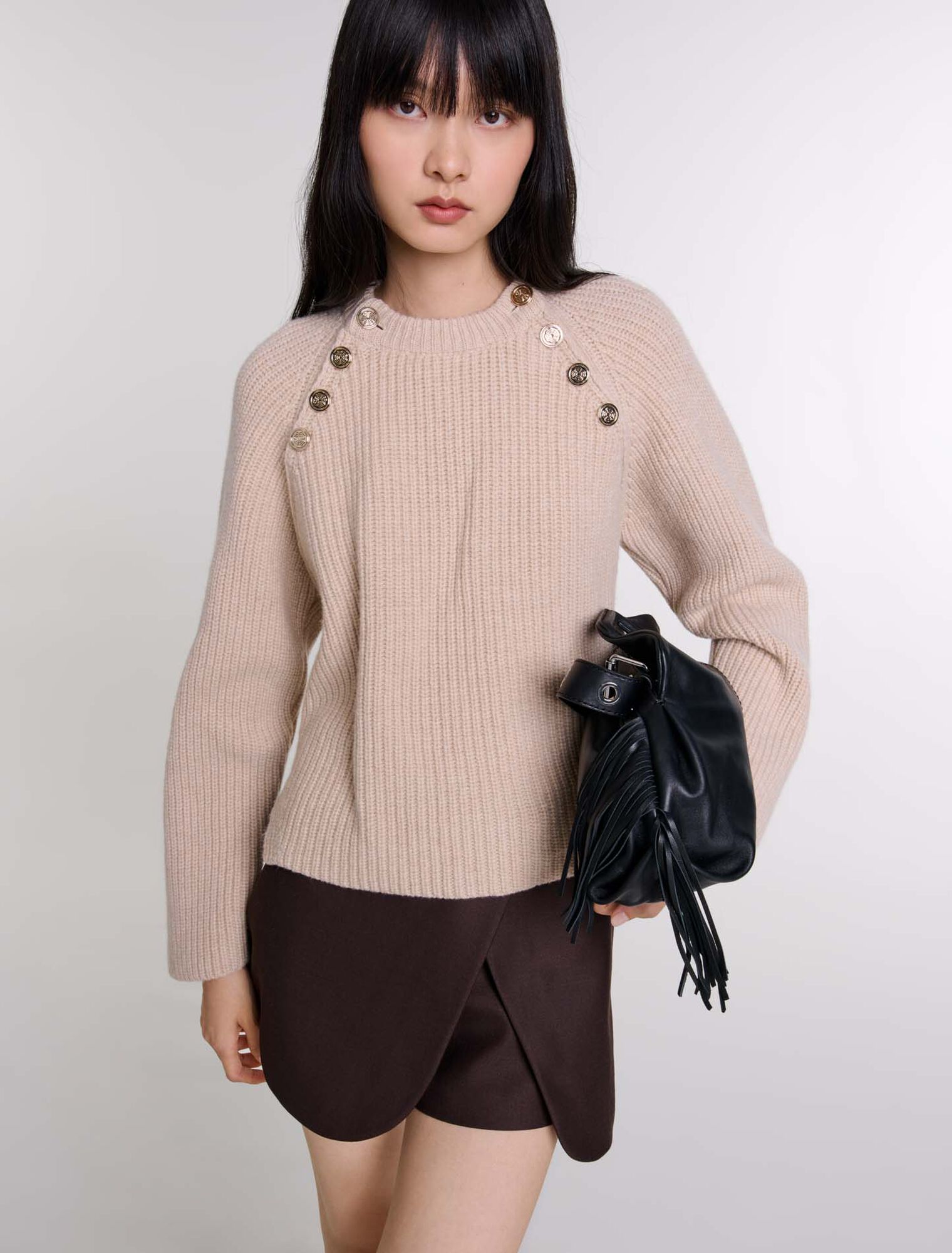Smooth leather Miss M bag