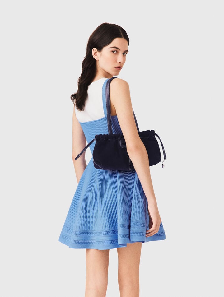 Short knit dress