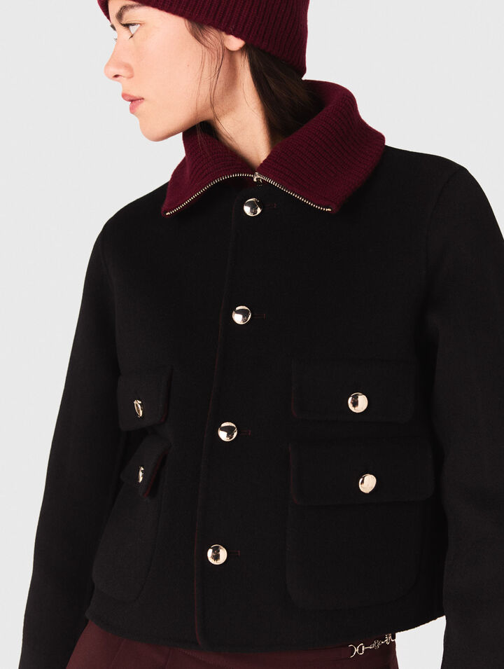 Reversible double-faced jacket