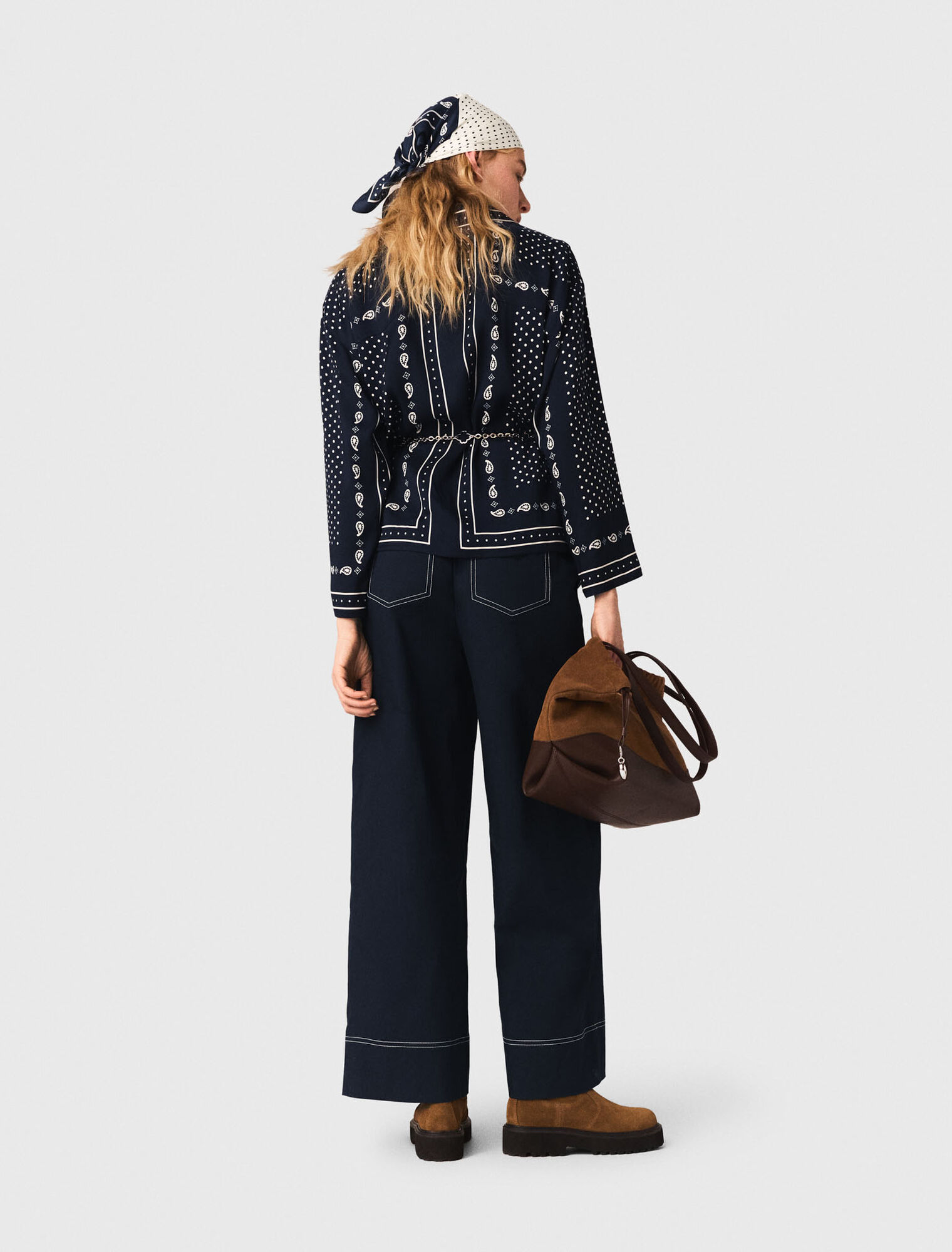 Flowing printed shirt