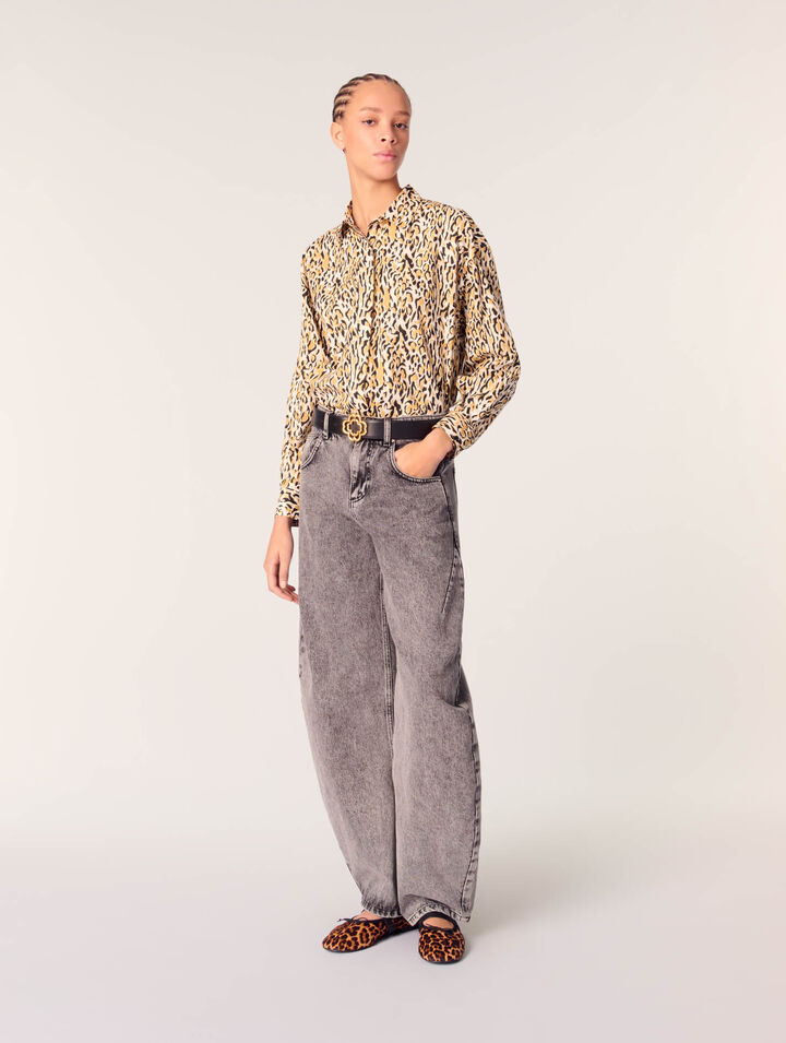 Leopard print shirt