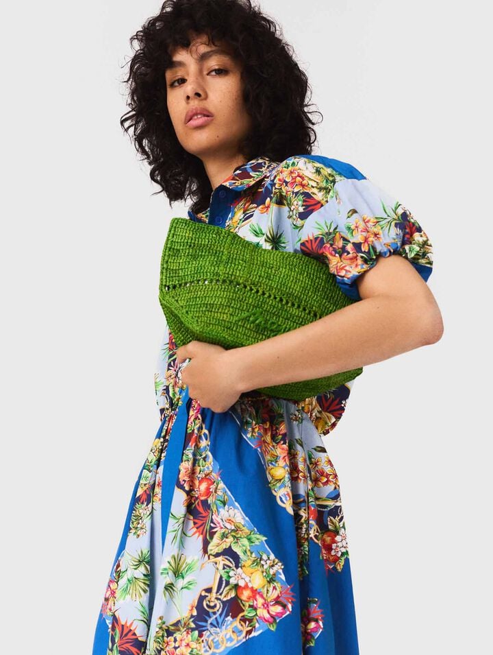 Patterned maxi dress