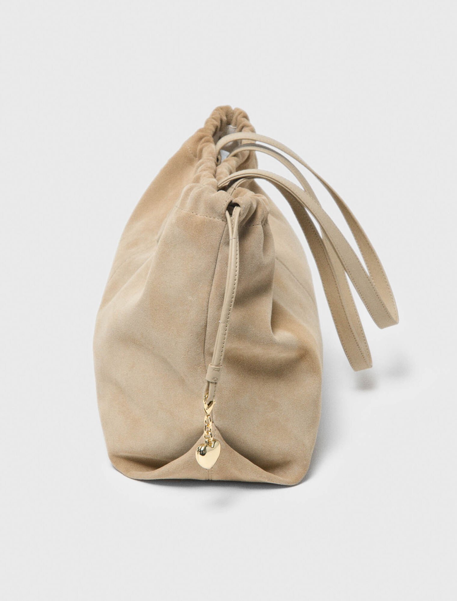 Suede Milpli tote bag