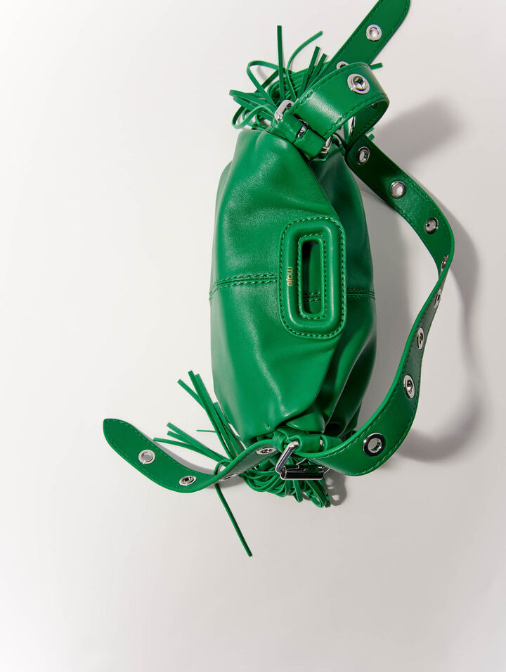 Plain leather mini Miss M bag