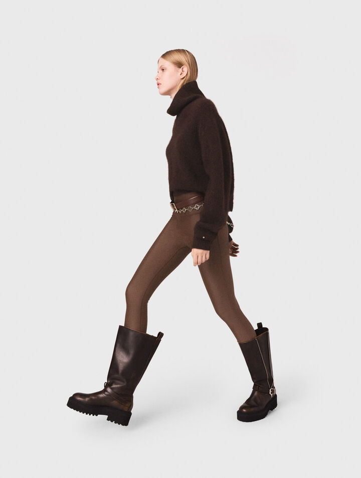 Jersey leggings