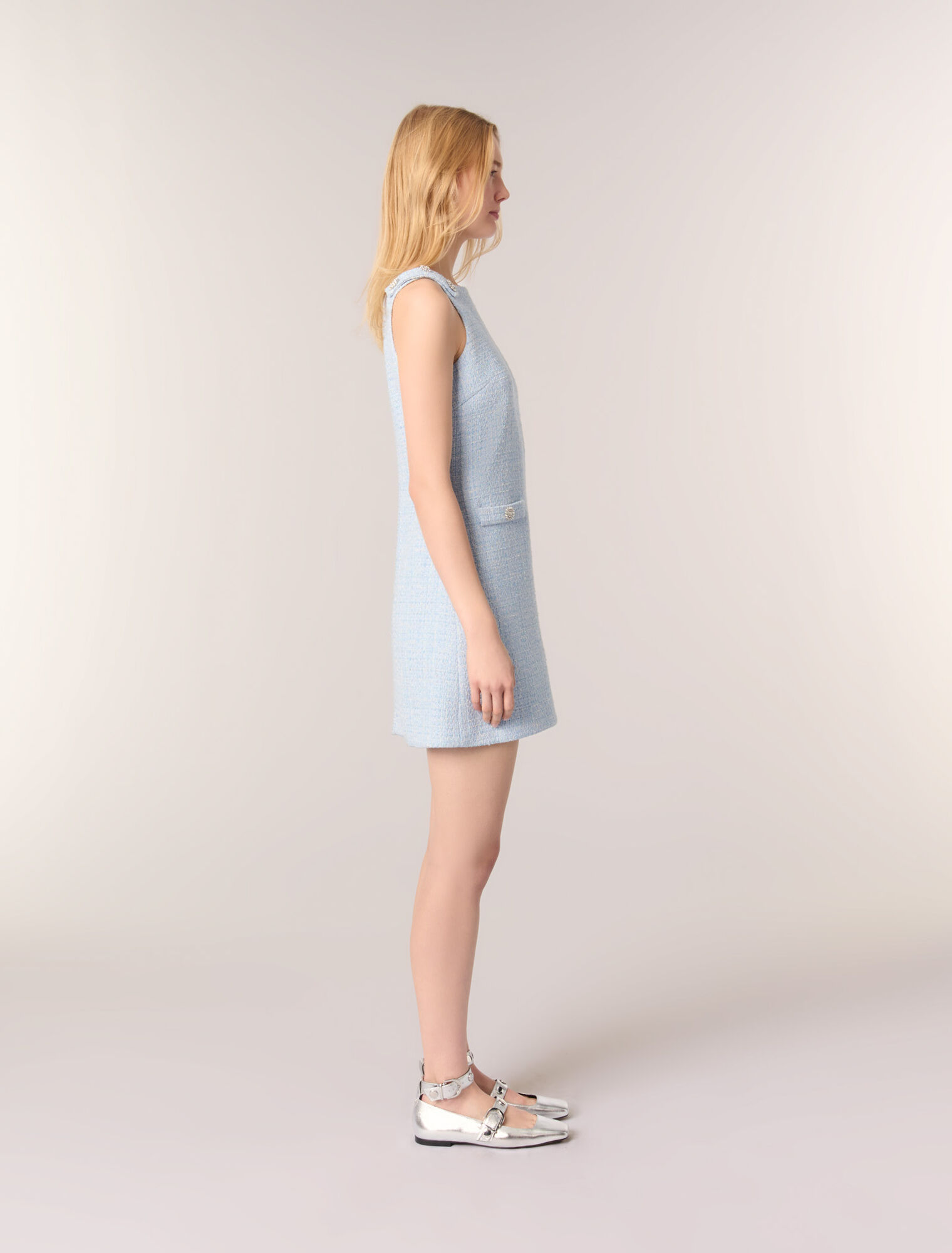 Short tweed dress
