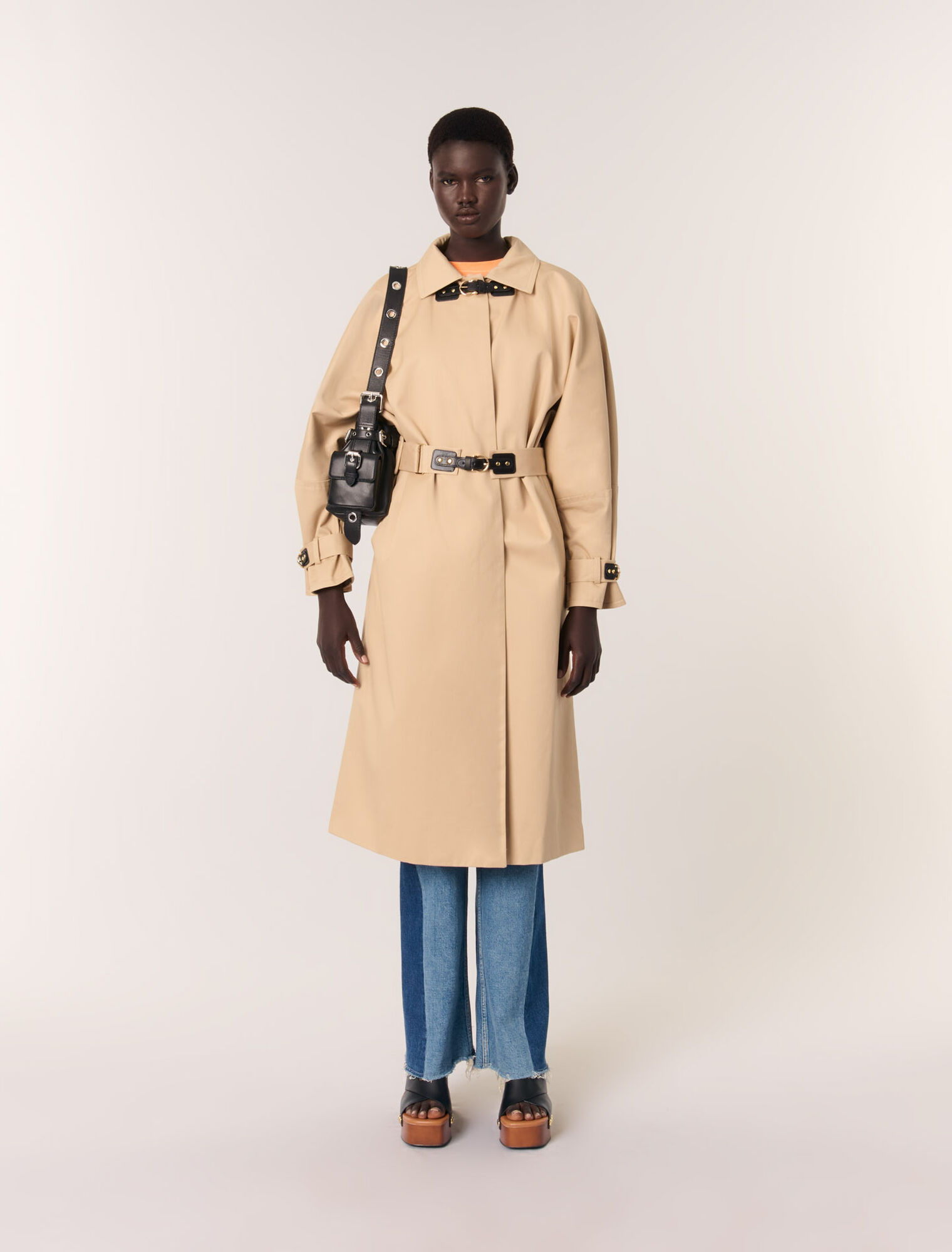 Long trench coat