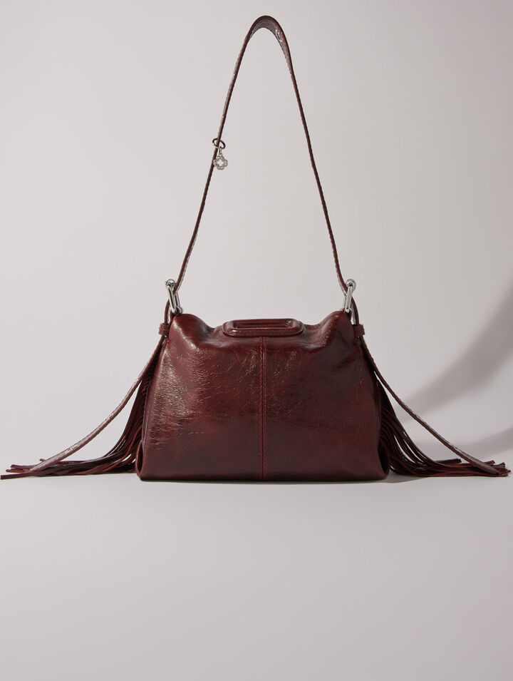Crackled leather Miss M Mini bag
