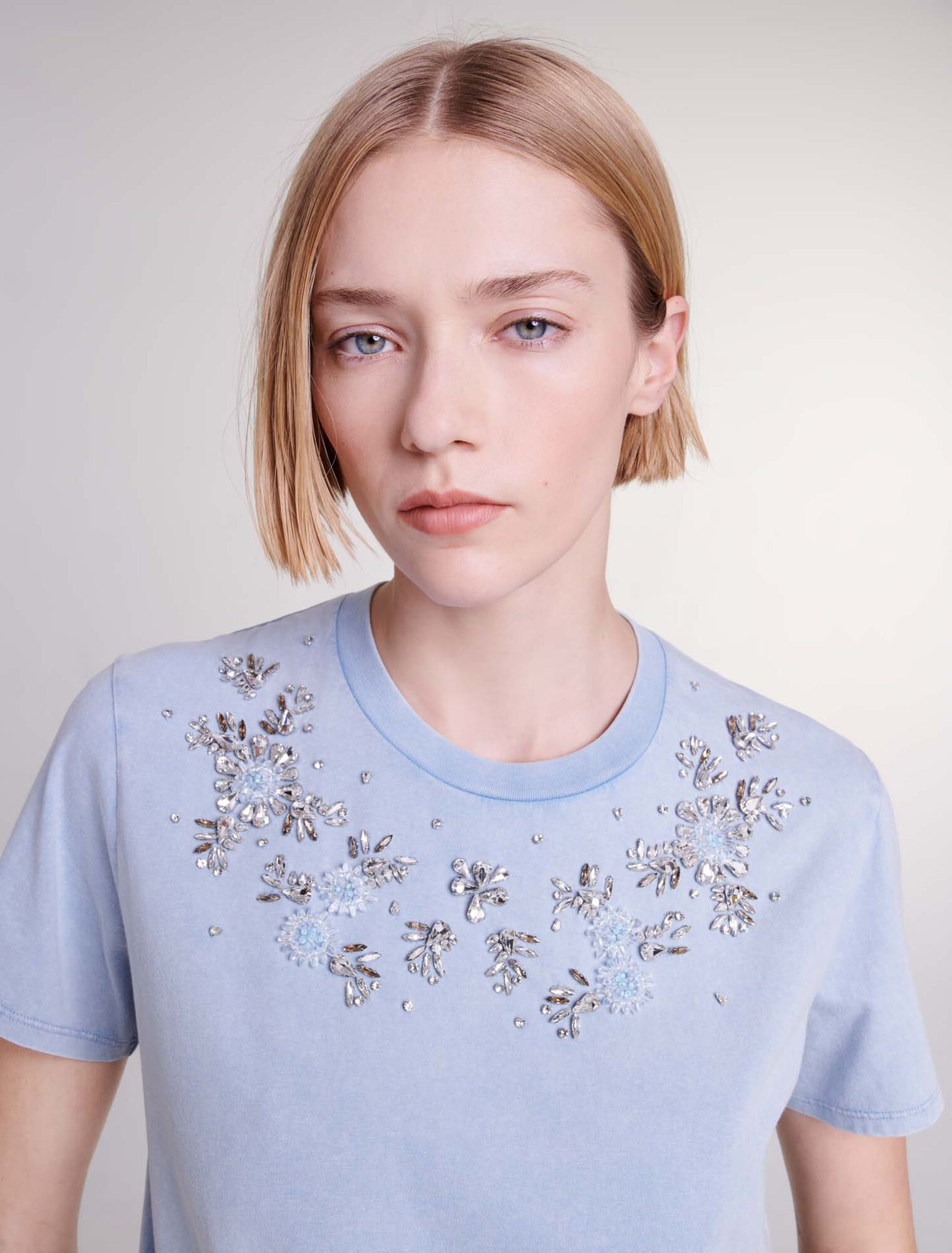 Rhinestone T-shirt