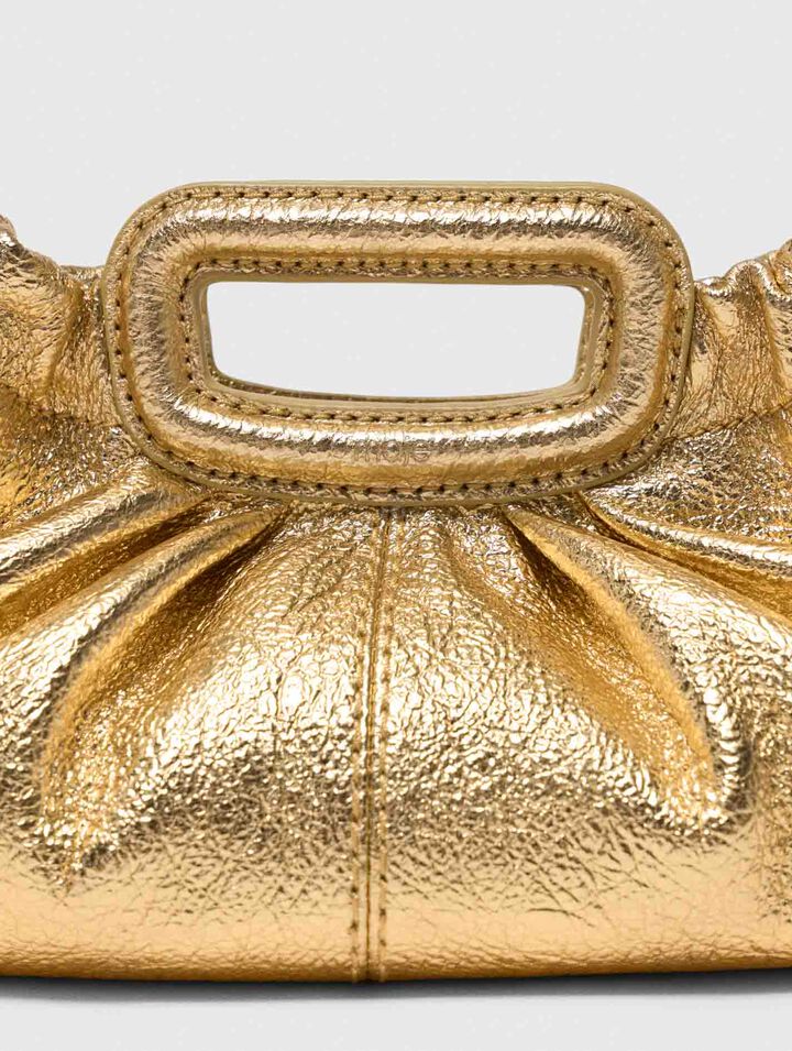 Metallic leather Milpli mini Clutch