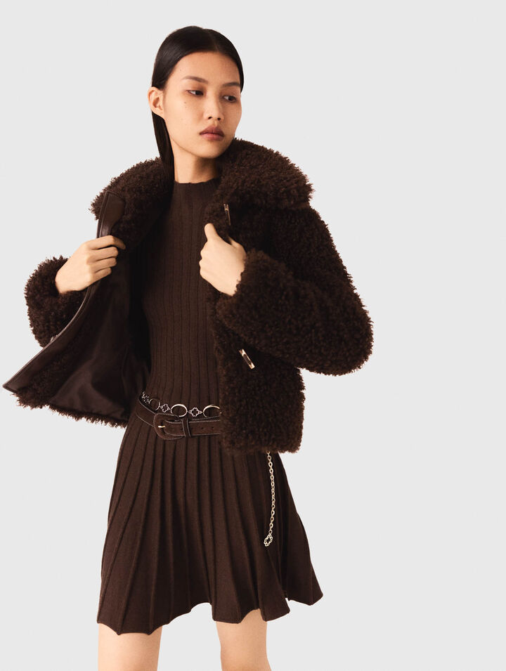 Short curly coat