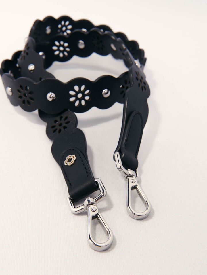 Perforated flower-style strap