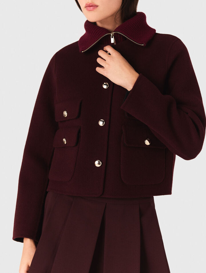 Reversible double-faced jacket