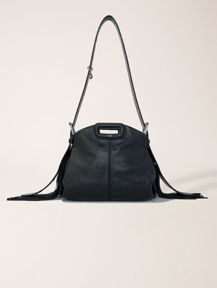 Crackle leather mini Miss M bag
