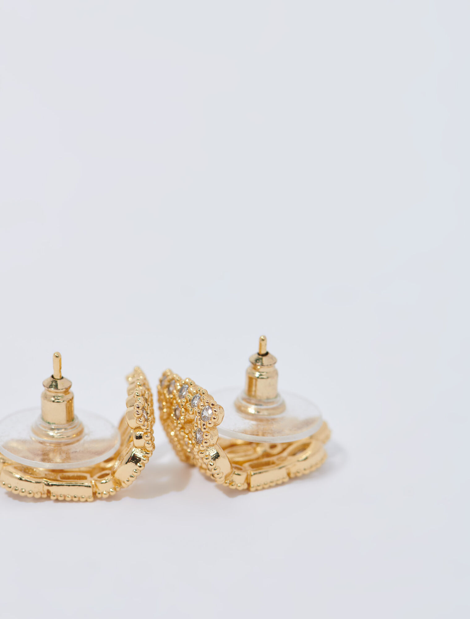 Rhinestone earrings