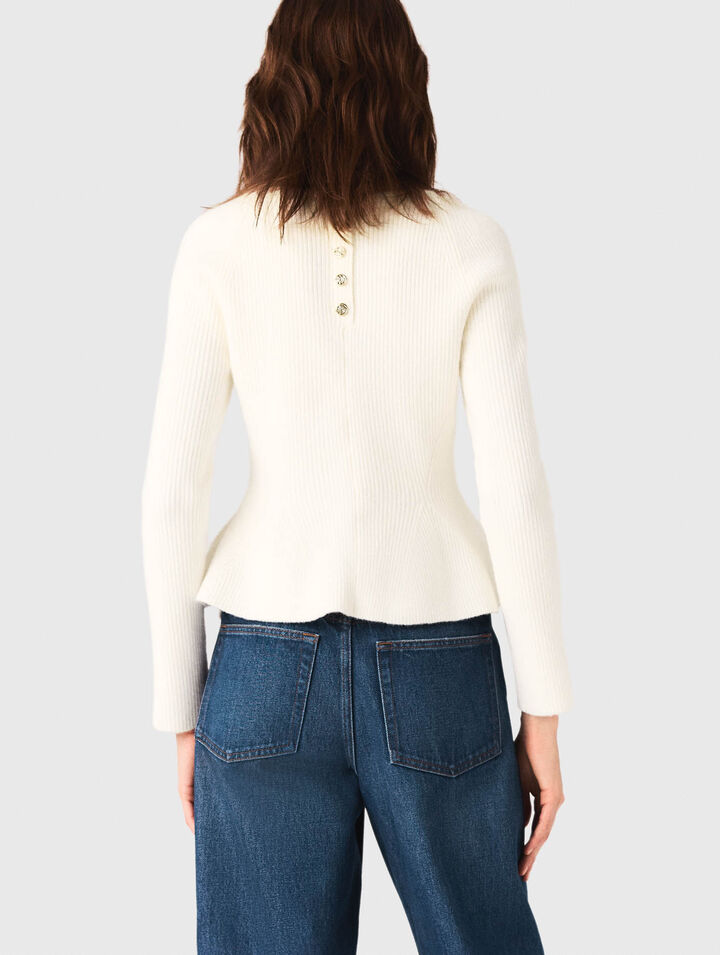 Peplum jumper