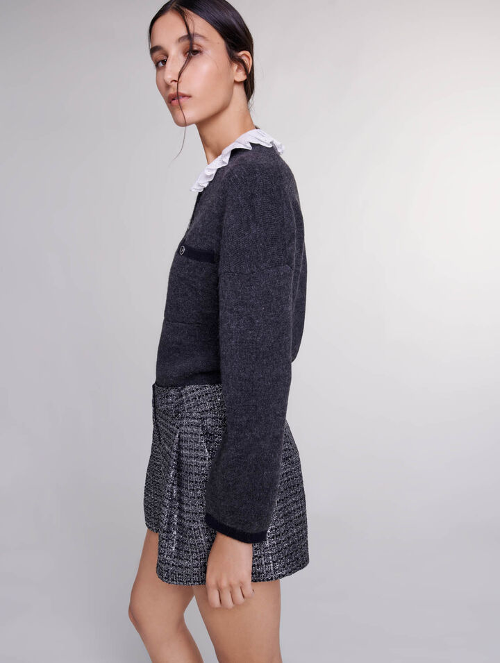 Tweed shorts