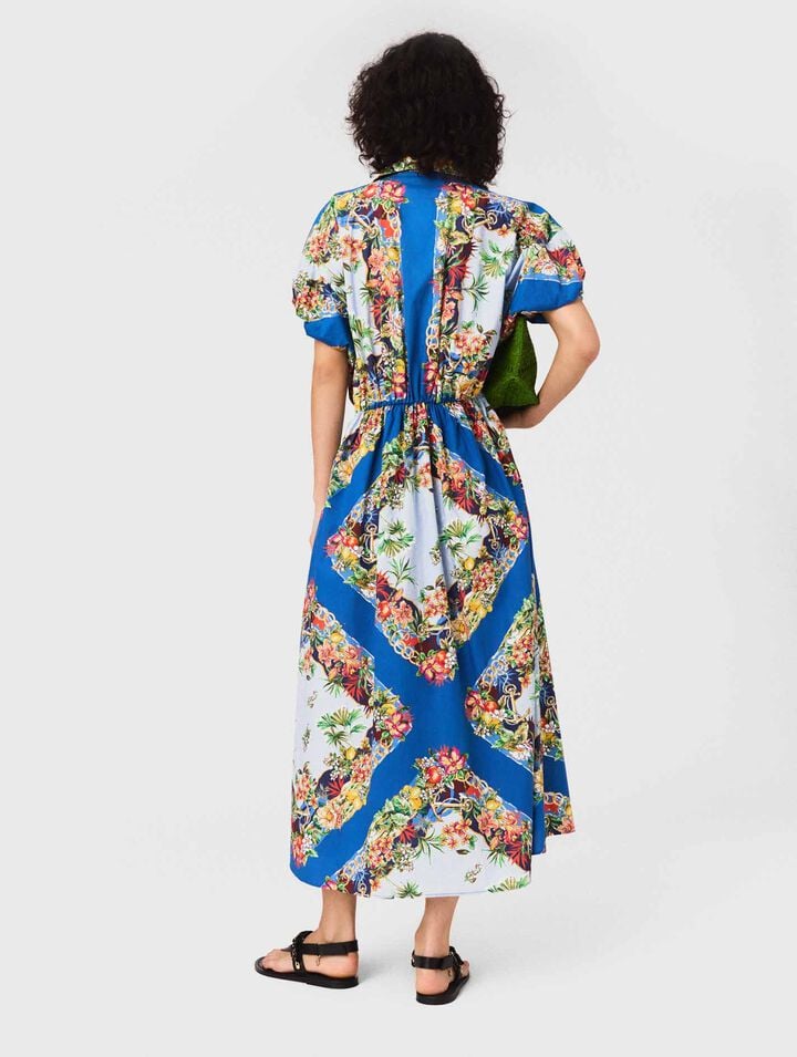 Patterned maxi dress