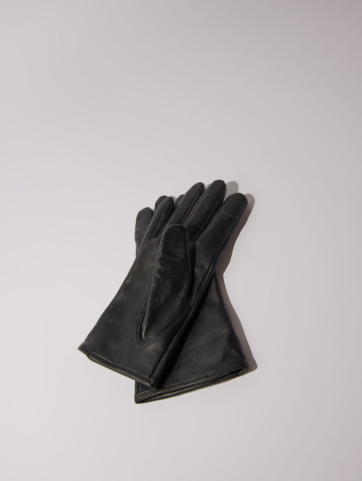 Leather gloves