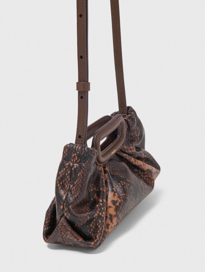 Milpli mini embossed leather