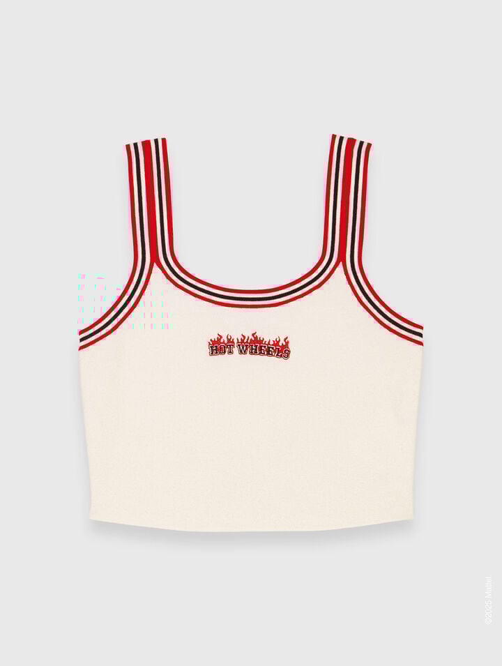 Knit crop top