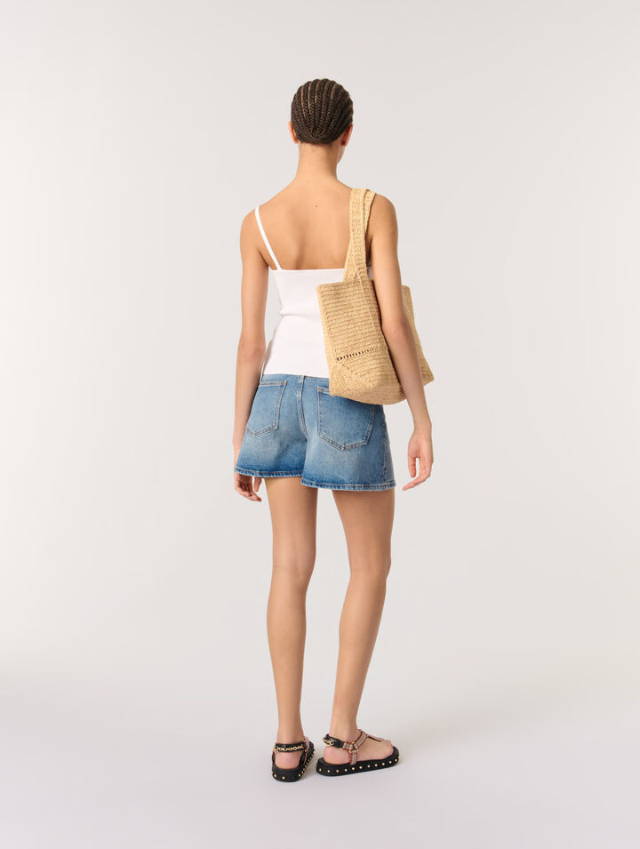 Rib knit top