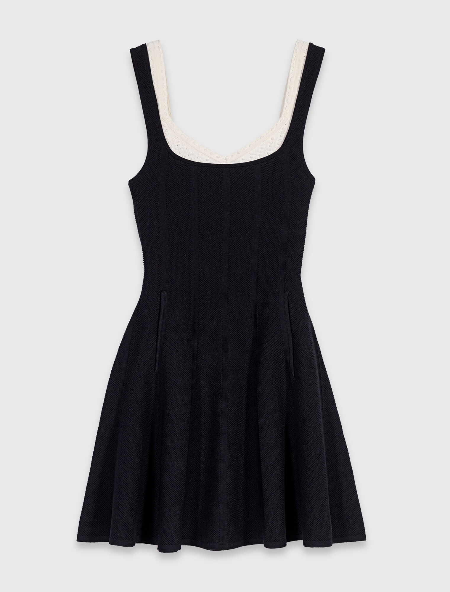 Short 2-in-1 effect dress