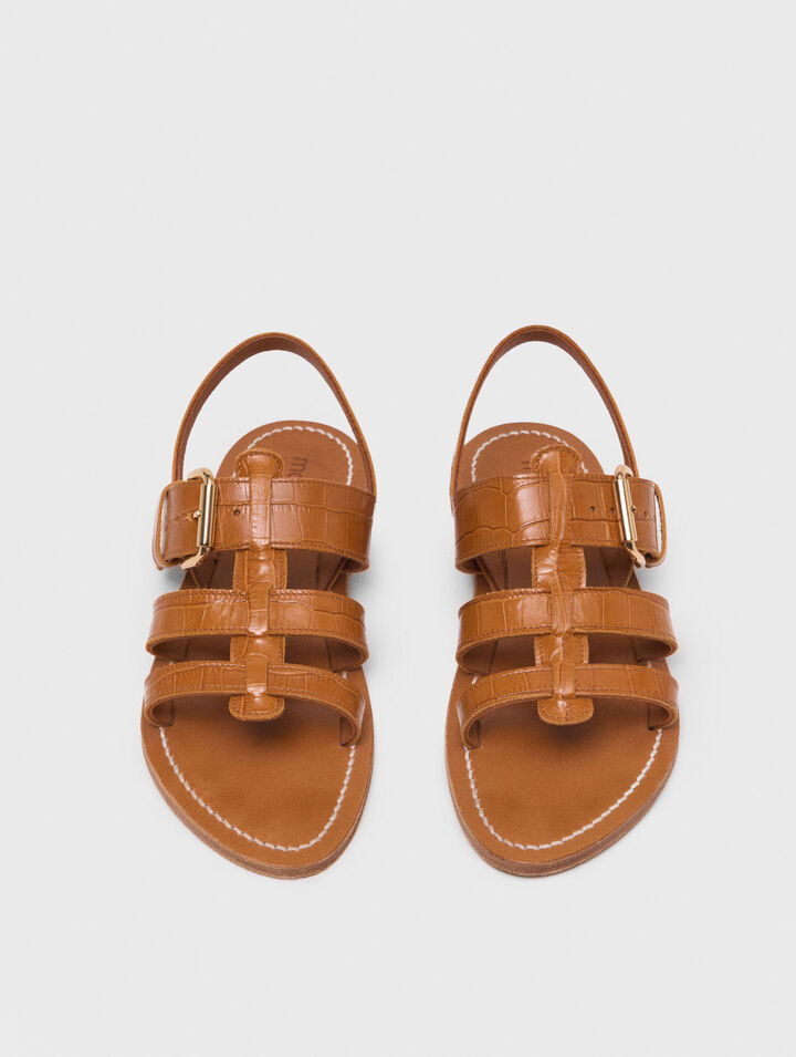 K.Jacques leather gladiators