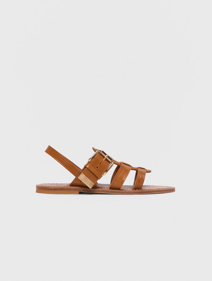 K.Jacques leather gladiators