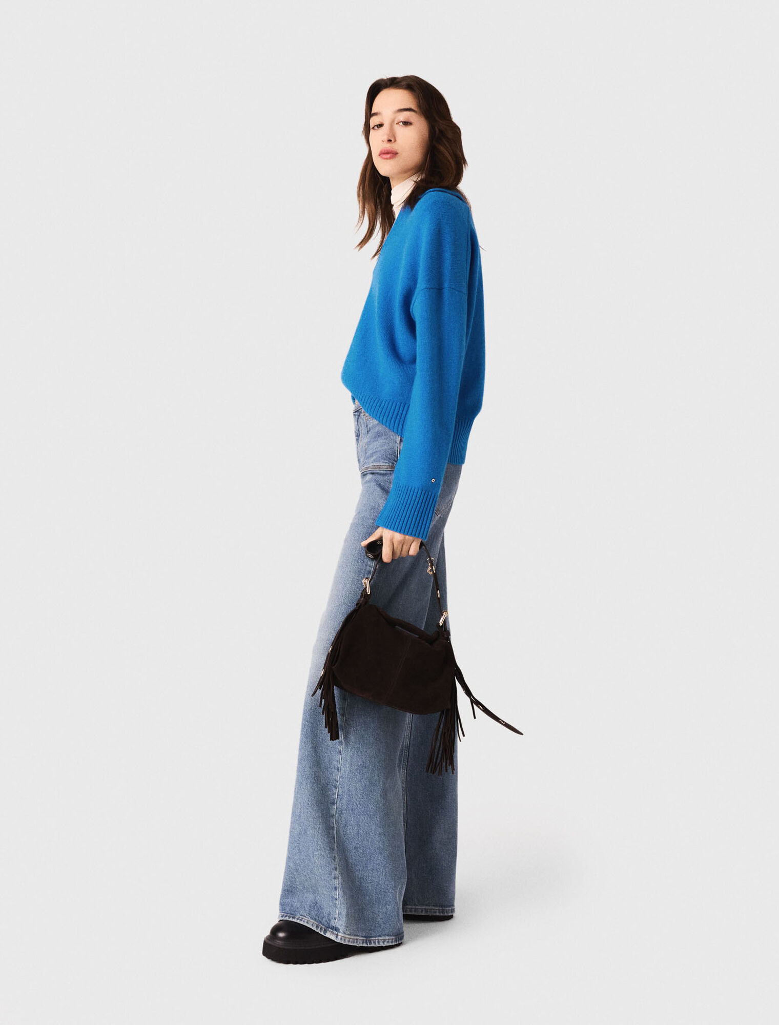 Wool-blend jumper